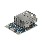 5Pcs Micro USB 5V Lithium Battery Charger Boost Protection Board Li-Po Li-ion 18650 Power Bank Charger Board DIY