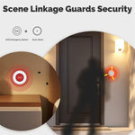 MOES Tuya Zigbee3.0 SOS Button Emergency Alarm Smart Wireless Remote Control APP Alert Home Automation Security