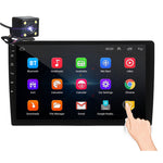 LinkMejor 10.1 Inch 2Din for Android 10.0 Car Stereo Radio 2+32G IPS 2.5D Touch Screen MP5 Player GPS WIFI FM with Backup Camera