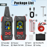 AV TOOLTOP ET938 ET938PRO 3-in-1 Wire Locator Multimeter Infrared Thermal Imaging Camera LCD Screen Rechargeable Lithium Battery Cable Tracking Depth Up to 2m Wide Temperature Range Multitool