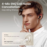 HAYLOU HQ5 Wireless bluetooth 6.0 Earphone 10mm Dynamic Drivers Low Latency Touch Control In-ear Sports Headphones