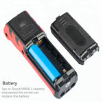 Bikight Adjustable Bright Magnetic LED Work Light for Car Repair USB Foldable Dimming COB Flashlight Lamps