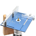 Premium Aluminum Router Plate Precision Woodworking Tool for 65mm Tables Workbench Trimmer And Engraving Machine