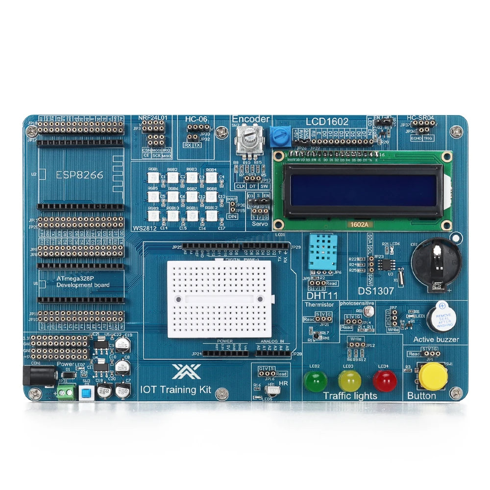 LinkMejor Starter Kit forArduino Learning Project WiFi ESP8266 Atmega328p Development Board
