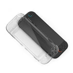 For Switch2 Split Crystal Case Anti-Scratch Shockproof PC Protective Shell Precision Fit Full Stand Access Clear Protective Cover Gaming Accessories JYS JYS-NS2273