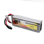 LinkMejor 11.1V 5200mah 50C 3S Lipo Battery TRX Plug for Wltoys 1/8 RC Car