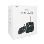 LinkMejor FT24 2.4GHz 12CH 15KM Long Range Remote Controller with FR OTA Receiver for TBS TX Module Helicopter RC Airplane Car Boat