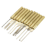 LinkMejor 18Pcs Dimple Lock Pick Tools Combination Door Openner Locksmith Tool