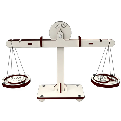 Number Balance Scale Model STEM Technology Scientific Toys Experiment Tool Kit Teaching Aids for Kids Educational Learning