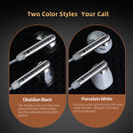 KZ Duet HiFi Earbuds 3.5mm Wired Earphones Monitors Quad-core Dual Dynamic Drive Units Super-Strokes Bass Compensation System Built-in Dual Professional Capacitive Microphone Half-in-ear Monitor Headphones