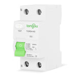 Type A RCCB RCD 2P 32A 40A 63A 6KA Electromagnetic Type Residual Current Circuit Breakers 30ma 100ma 300ma Differential Circuit Breaker