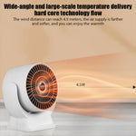 650W Electric Heater with Rapid Heating Intelligent Temperature Control Overheat Protection for Home Office Use