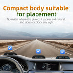 Digital GPS Speedometer Car HUD Head-Up Display Car High-Definition Gps Speed Alarm Odometer for All Cars