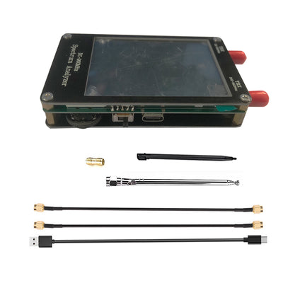 2.8 Inch Spectrum Analyzer with Fast Scanning Speed and User-friendly Controls for Accurate Signal Monitoring and Device Emissions Testing Including Essential Accessories