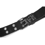 105cm-125cm Fashion Letter Pattern Canvas Belt for Men Women with Iron Pin Buckle 4cm Double-breasted Pants Waistband