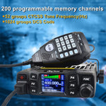 AnyTone AT-778UV Dual Band Mobile Radio 25W 136-174MHz 400-490MHz 200 Channels VOXAmateur Ham Radio Transceiver Vehicle Car Radio