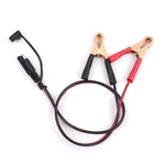 LinkMejor Battery Charger Clip Cable SAE to Alligator Clip Cable DC Cable SAE Quick Connect Charging Cable