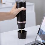 Bincoo Portable Coffee Machine Electric Cordless Espresso Machine Coffee Maker 1800mAh Battery for Car Travel Camping Outdoor Sport