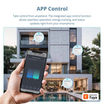 Zemismart SRS01-P2TW Tuya WiFi Relay Switch 2 Gang 10A per Channel Energy Monitoring Works with Alexa Smart Life App Remote Control Timer Requires Neutral Wire