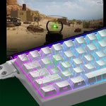 LinkMejor AIR68 Magnetic Mechanical Gaming Keyboard with RGB Electrical Light Box 8K Return Rate 0.01RT 0.125ms Low Delay 65% Layout Wired Gamer Keyboards