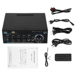 AK45 Power Amplifier bluetooth HiFi Digital Amplifier Max Power 90Wx2 Channel 2.0 Surround Sound AMP Speaker for Home Car