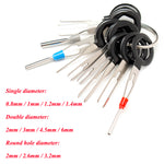 11PCS Terminal Removal Tool Kit High Quality Aluminum Wiring Connector Pin Release Extractor for Car Repair Maintenance
