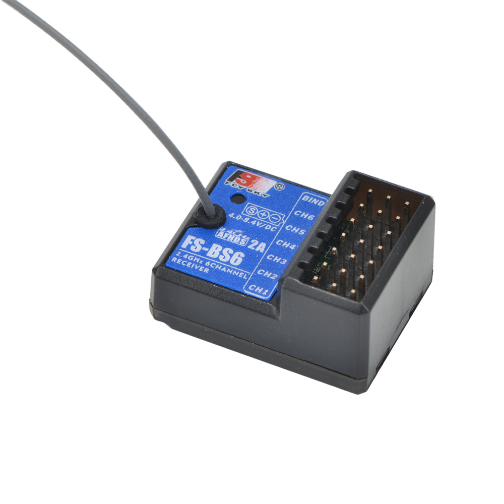 LinkMejor FS-BS6 Mini Receiver with Gyro Stabilization System for GT2E/IT4S/GT5 Transmitter