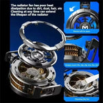 CX08 15W Strong Magnetic Phone Cooler Semiconductor Mobile Radiator Low Noise Rotatable Clip