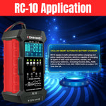 LinkMejor 12V 10A & 24V 5A Smart Automatic Battery Charger  & Pulse Repair Tool 100-240V/50-60Hz