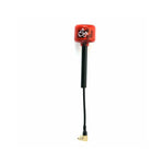RushFPV Cherry A Pair 5.8GHz RHCP Right Angle FPV Racing Antenna 1.2dBi MMCX 2.7g 85mm 70mm Cable for RC Drone
