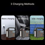 LinkMejor JSD012 100W Portable Power Station 76 8Wh LiFePO4 Battery 220V 24000mAh EU Plug Solar Generator for Camping Outdoor Emergency Backup Power Supply