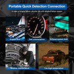LinkMejor Z50 Wireless Bluetooth OBD2 Scanner Real-time Data Detection Automotive Testing Supports 9 Protocols OBD2 Vehicle Diagnostic Tools for Gasoline Cars Motorcycles