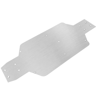 Upgraded Metal Parts For MJX 7303 RC Car 304 Stainless Steel Front and Rear Bumper Guards/Chassis Guards Vehicle Models Accessories