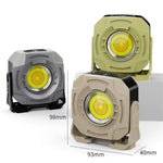 IPRee Usb Charging Camping Light 2400LM Emergency Warning Light Portable Usb Rechargeable Keychain Work Light for Outdoor Camping Emergency