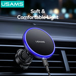 LinkMejor CD277 15W Magnetic Wireless Charger Car Phone Holder Fast Wireless Charging Bracket Car Air Vent Compatibility for Smart Phones for iPhone 17 17Pro 16 Pro Max 15 14 for Xiaomi 17pro for Huawei Mate XTs for OPPO