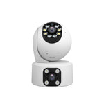 SriHome SH049 2MP HD Dual-Lens WIFI PTZ Security Camera AI Motion Color Night Vision Two-Way Audio Remote Monitoring Smart IP Surveillance Camera for Indoor Home Security
