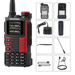 Baofeng K67 PRO Multi-Band Walkie Talkie 2600mAh Battery Six Bands Receive FM Radio NOAA Weather Alerts VOXs Function