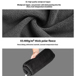 Winter Motorcycle Riding Windproof Chest Protector Detachable Warm Neckband Waterproof Cold-proof Outdoor Ski Headgear Neckband