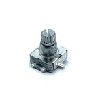 LinkMejor SI4732 Radio Plum Blossom Shaft Rotary Encoder 20-Step 360 Degree Switch 10mm Shaft Smooth Frequency Adjustment High Temperature Resistant Eco-Friendly