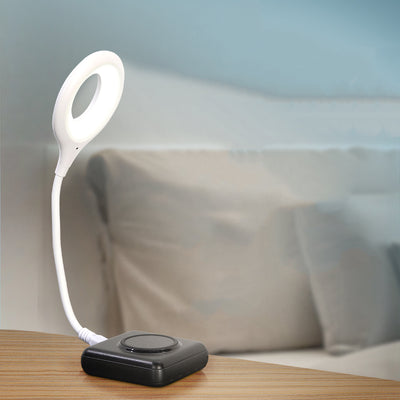 LinkMejor Intelligent Voice Control Night Light 3 Color Temperatures Voice Activated Mini Portable Ambient Light