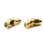 Realacc 45° Angled SMA/RP-SMA Adapter - Signal-Saver for Fatshark, RX5808, and RC Drones