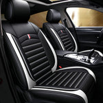 Universal Car Front Seat Mat Covers PU Leather Breathable Cushion Pad