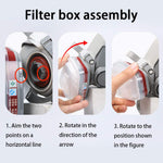 Reusable Half Face Cover Gas Mask with Safety Glasses Double Filtration for Chemical Organic Vapor Welding Woodworking Protection