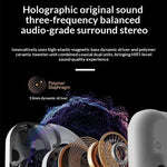 LinkMejor Adol G09pro TWS bluetooth 5.4 Headset Touch Screen Wireless Earphone 35dB ENC Call Noise Cancelling 13mm Moving Coil 48H Playback Low Game Delay Earhooks Sports Headphones
