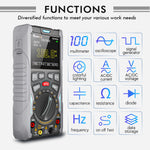 LinkMejor MDS9208 3In1 Oscilloscope Multimeter Signal Generator 12MHz 50Msps Portable High Storage Capacity Low Power Consumption