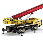 C61081 Static Version 1/20 Engineering Vehicle Truck Crane Technical MOC DIY Toys Building Block Brick Assembly Kit for Children Birthday Gift