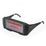 Automatic Eyes Goggles Auto Darkening Welding Glasses High Sensitivity UV Infrared Protection Adjustable Lightweight PC Material Arc Resistant
