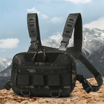 LinkMejor Fishing Mini Tactical Bags 20L Capacity Waterproof Nylon Climbing Camping Backpacks Outdoor Travel Vest Backpack Fanny Pack