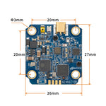 LinkMejor UR1000 2.4GHz/868MHz/900MHz Dual Band 1000mW RX Receiver for RC FPV Racing Drone RC Airplane