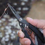 LinkMejor Fishing Line Cutter Pliers Stainless Steel Multifunctional Fishing Line Clamp Tools for Outdoor Saltwater Freshwater Fishing
